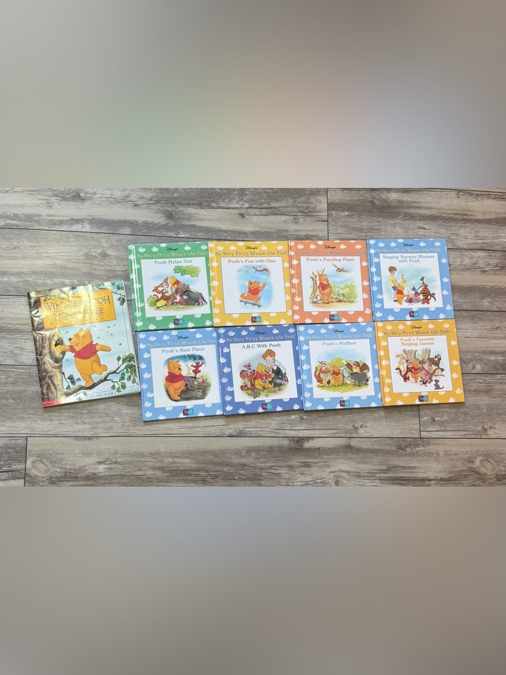 Disney Winnie the Pooh Lot of 9 Vintage Books